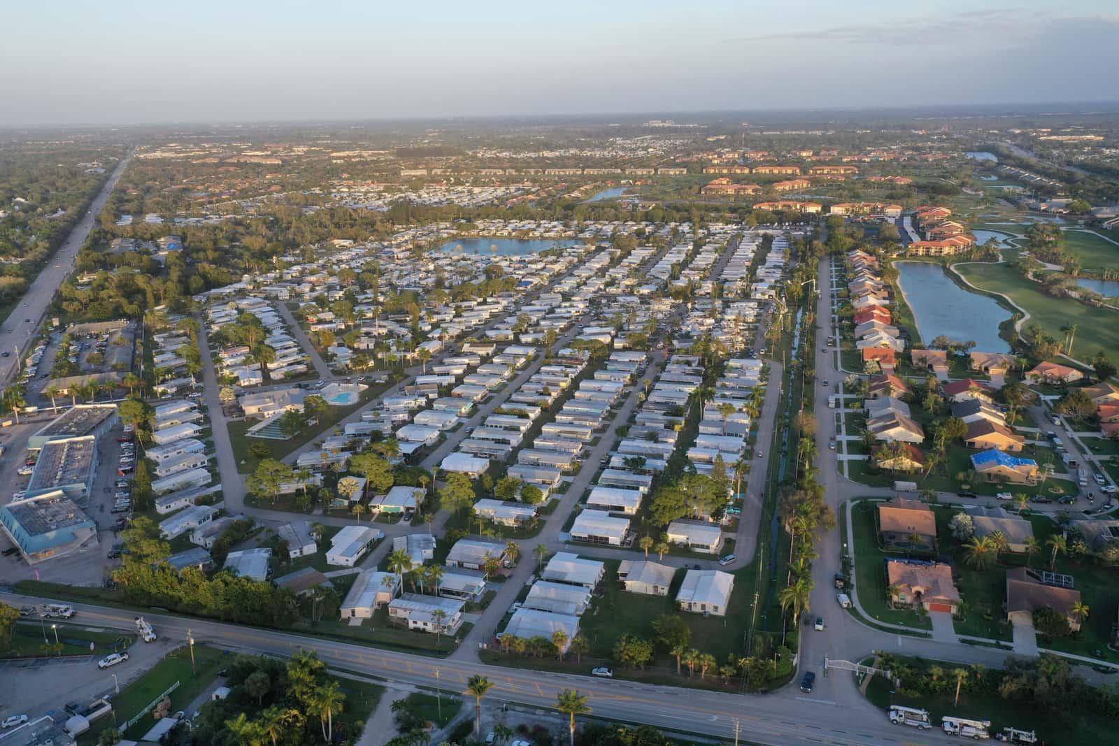 A view of Pembroke Pines, Florida.