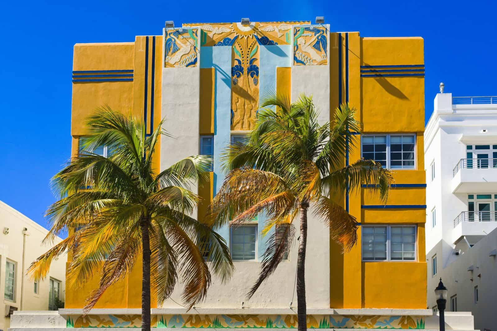 A view of Miami Beach, Florida.