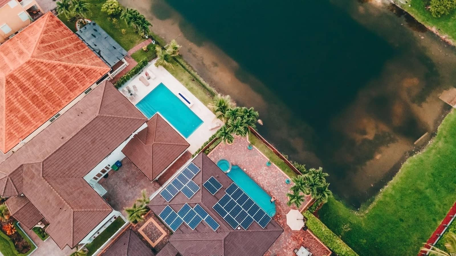 A view of Miami Lakes, Florida.
